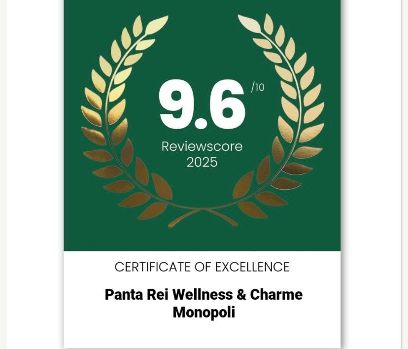 Panta Rei Wellness & Charme Monopoli Apartment Exterior photo